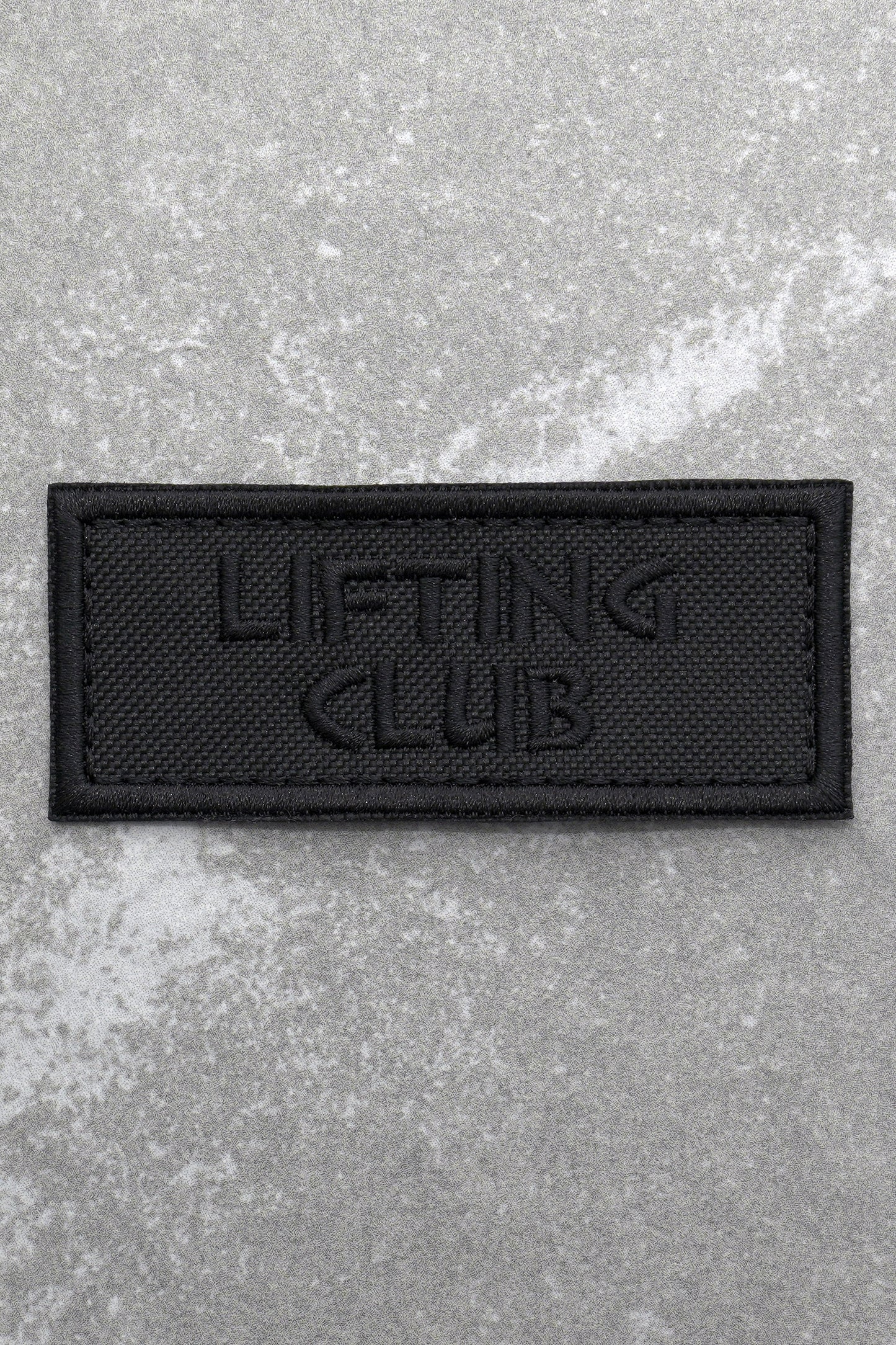 Lifting Club Patch, Black
