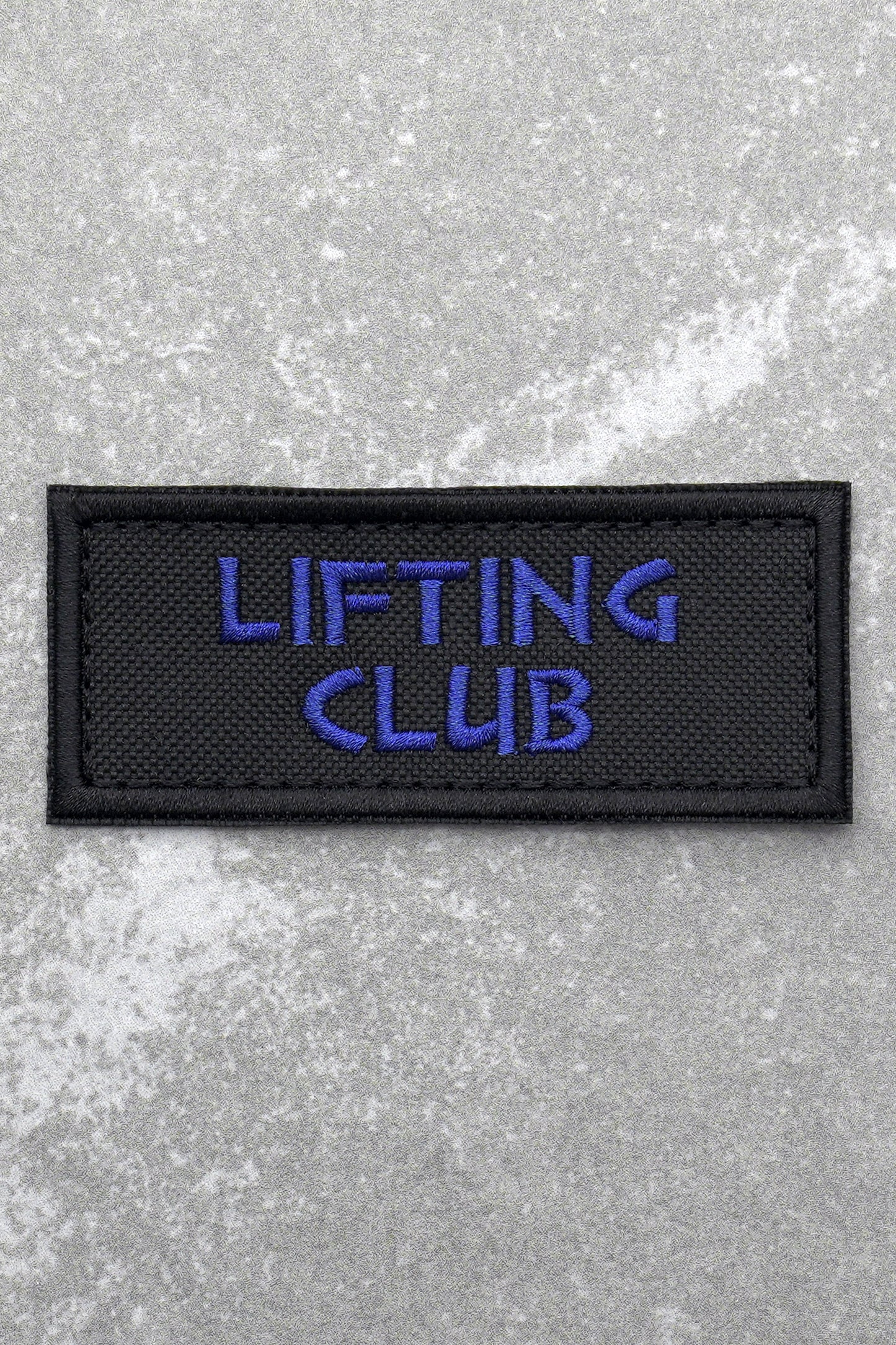 Lifting Club Patch, Blue
