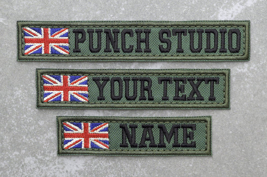 Custom British Nametapes